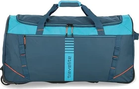 Travelite Basics Trolley Rollenreisetasche 71cm petrol