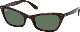 Ray-Ban RB2299 Lady Burbank 52mm poliert havana/gruen