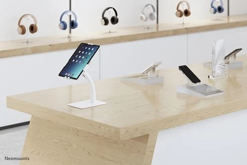 Neomounts Tischhalterung, Tablet-Stand 7.9-11", weiß