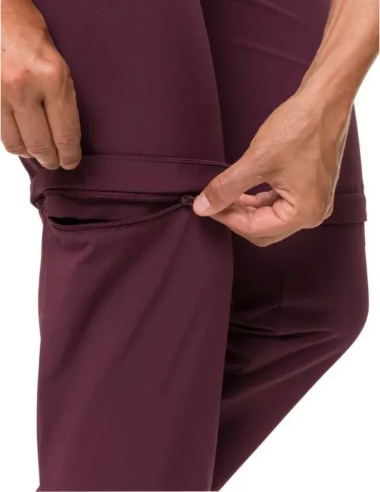 Vaude Yaras Zip-Off Zip-Off Hose lang cassis (Damen)