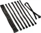 Kolink Core Pro Braided Cable Extension Kit 12V-2x6, Typ 2, Sense-Pins an der Unterseite, Jet Black/Gunmetal Grey Vorschaubild