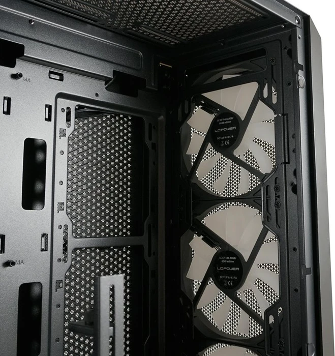 LC-Power Gaming 804B Obsession_X, Glasfenster
