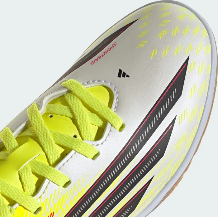 adidas F50 Club IN team solar yellow 2/core black/lucid red (Junior)