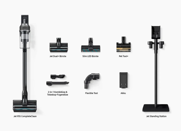 Samsung Jet 95S CompleteClean Akku-Handstaubsauger (VS70H28HFC) – Bild 4 von 4