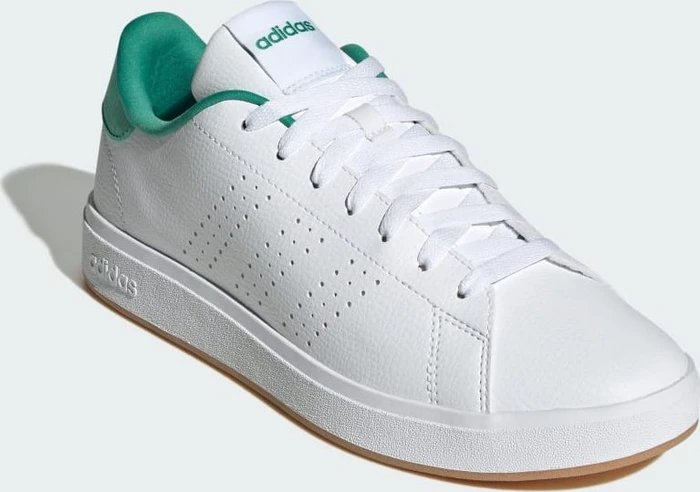 adidas Advantage Base 2.0 cloud white/semi court green