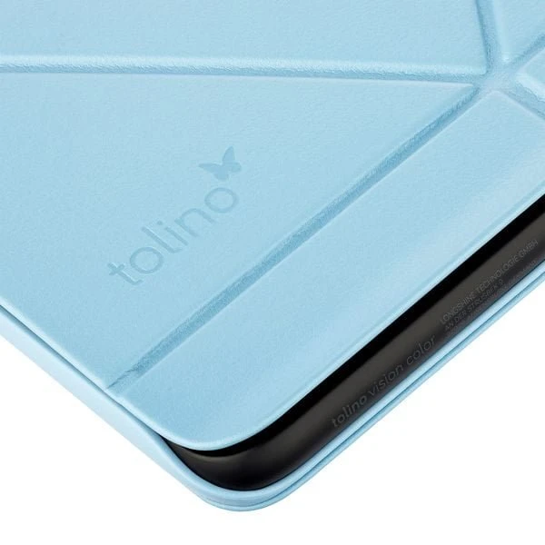 tolino vision color Origami Cover, PU, dusk blue