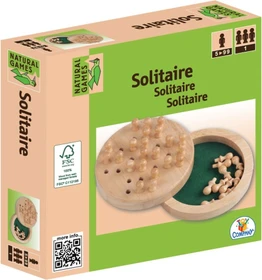 Natural Games Solitaire Holz