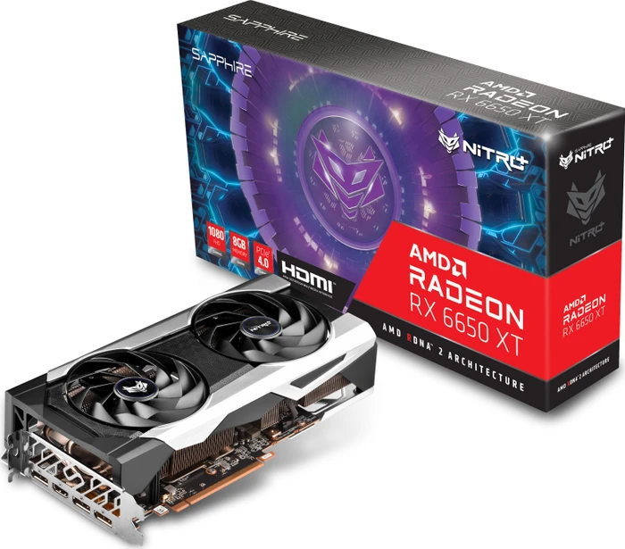 Sapphire Nitro+ Radeon RX 6650 XT, 8GB GDDR6, HDMI, 3x DP, lite retail