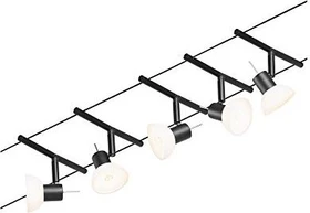 Paulmann CorDuo Salt Basisset Schienensystem Spot GU5.3 weiß matt, 5 Stück