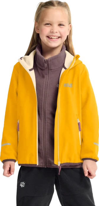 Jack Wolfskin Fourwinds Funktionsjacke burly yellow jw (Junior)