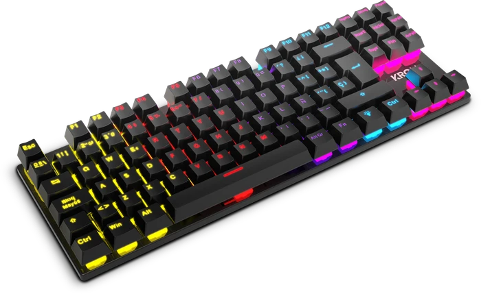 Krom Kasic TKL, LEDs RGB, RED Switches, USB, ES