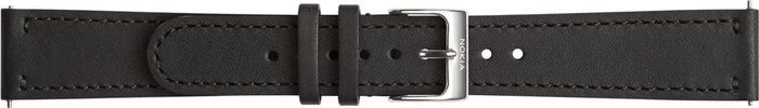 Nokia Ersatzarmband Leder für Steel HR 36mm schwarz