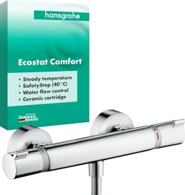 Hansgrohe Ecostat Brausethermostat Comfort Aufputz chrom