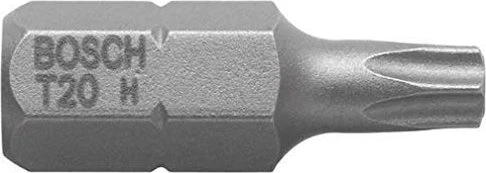 Bosch Professional Extra Hart Torx Bit 1/4", T20x25mm, 10 Stück