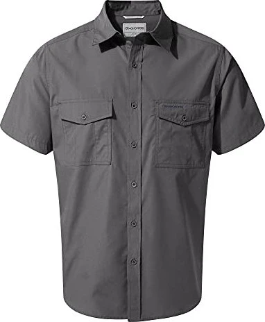 Craghoppers Kiwi Hemd kurzarm ombre blue (Herren)