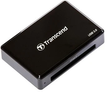 Transcend RDF2 Single-Slot-Cardreader, USB 3.0 Micro-B [Buchse]