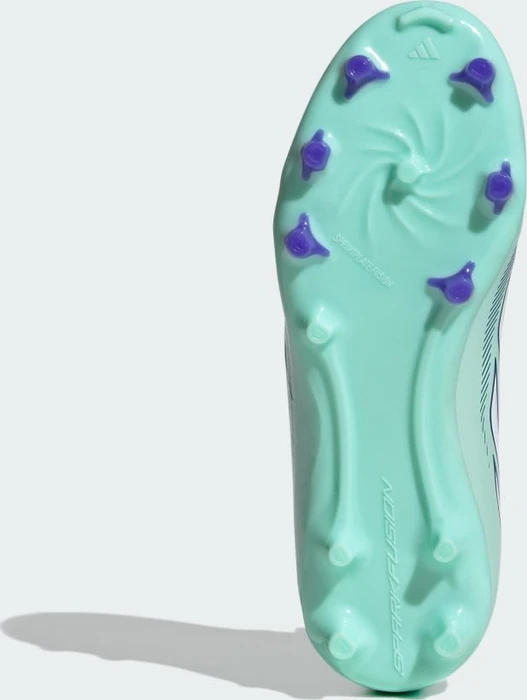adidas F50 Sparkfusion League Mid Cut FG/AG clear mint/cloud white/solar purple (Junior)