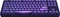 Dark Project ALU87B Celestial Gaming Keyboard, violett, LEDs RGB, g3ms Voidstone Silent, USB, US Vorschaubild