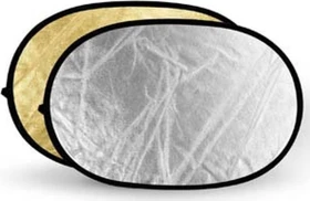 Godox Collapsible 2-in-1 Reflector Disc Gold Silber RFT-01 80x120cm