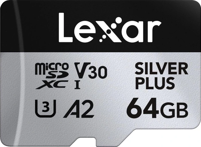 Lexar Professional SILVER PLUS R205/W100 64GB Kit, UHS-I U3, A2, Class 10
