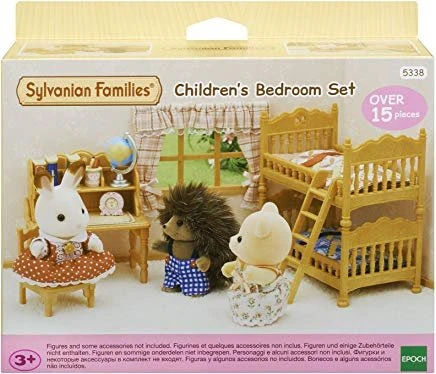 Epoch Sylvanian Families - Möbel-Sets - Landhaus Kinderzimmer mit Stockbett