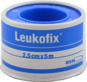 BSN medical Leukofix Fixierpflaster, 2.5cm x 5m, 1 Stück