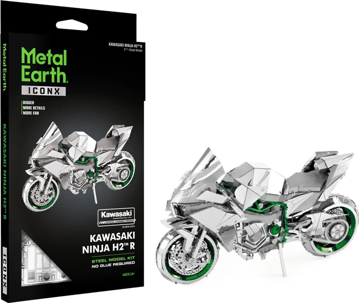 Fascinations Metal Earth Iconx Kawasaki Ninja H2R