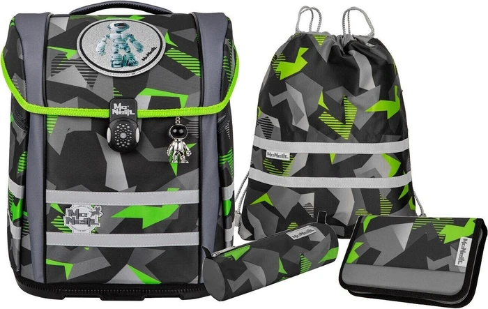 McNeill Perfecto Techno Schultaschen-Set, 5-tlg.