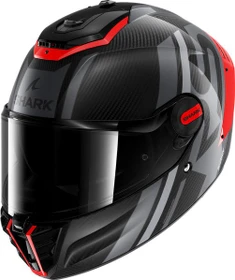 Shark Spartan RS Carbon schwarz/grau/rot