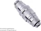 Alphacool Eiszapfen G1/4" AG Schnellverschluss Stecker, chrome Vorschaubild