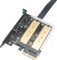 Akasa Dual M.2 PCIe SSD adapter with RGB LED light and heatsink Vorschaubild