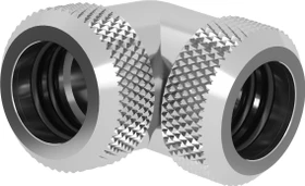 Barrow TWT90KNS-K12 90° Verbinder für 12mm Hard Tubes, silber