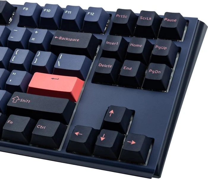 Ducky One 3 TKL, Cosmic Blue, PBT, LEDs RGB, MX SPEED RGB Silver, USB, US