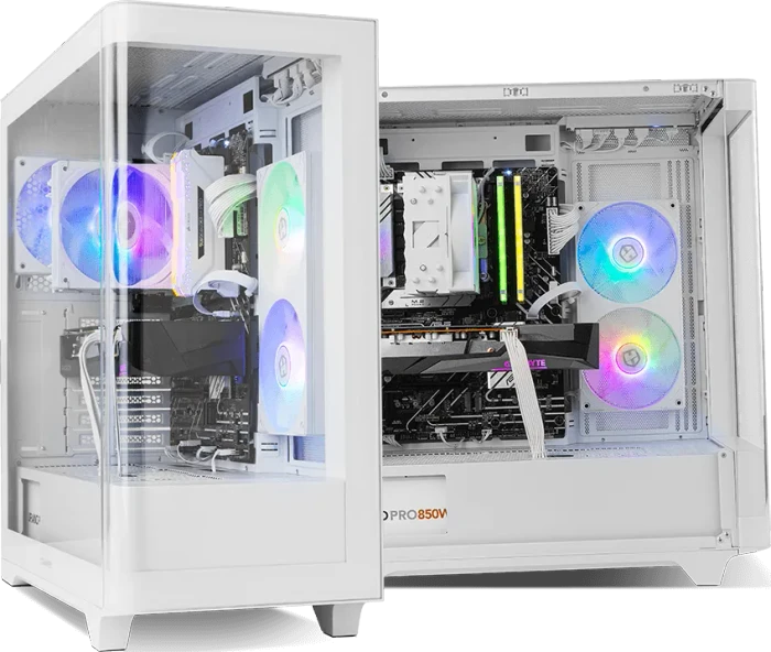 Nox Xtreme Hummer Ether White, Glasfenster