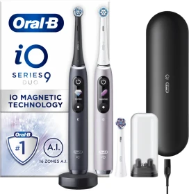 Oral-B iO Series 9 black onyx/rose quartz + 2. Handstück