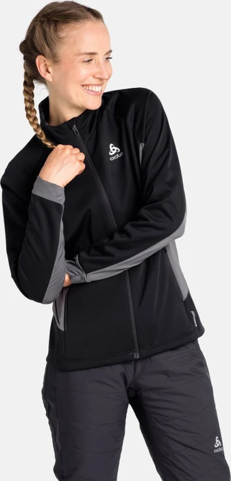 Odlo Brensholmen Funktionsjacke black/graphite grey (Damen)