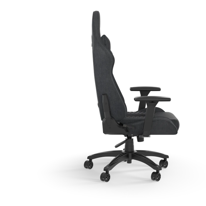 Corsair TC100 Relaxed Soft Fabric Gamingstuhl, schwarz/grau