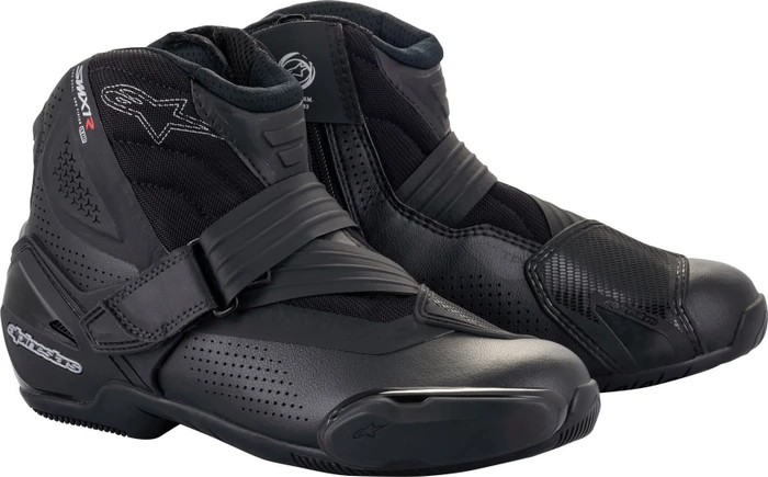 Alpinestars SMX-1 R V2 Belüfteter Motorradschuh schwarz