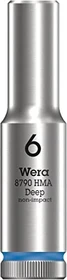 Wera 8790 HMA Deep Außensechskant Steckschlüssel 1/4", 6x50mm