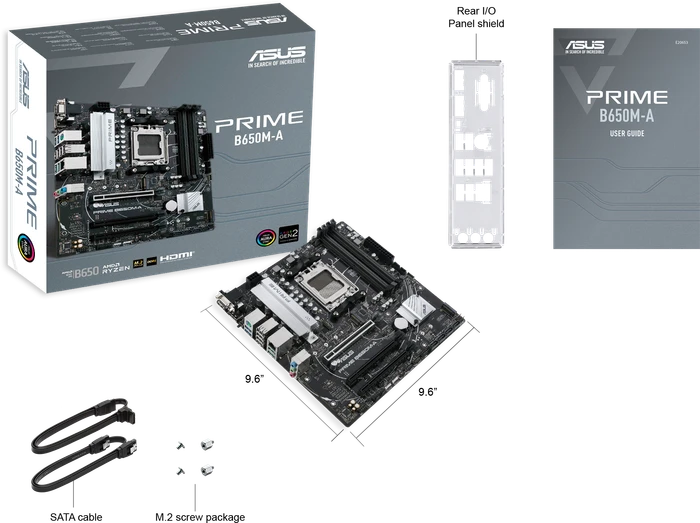 ASUS Prime B650M-A (AMD AM5)