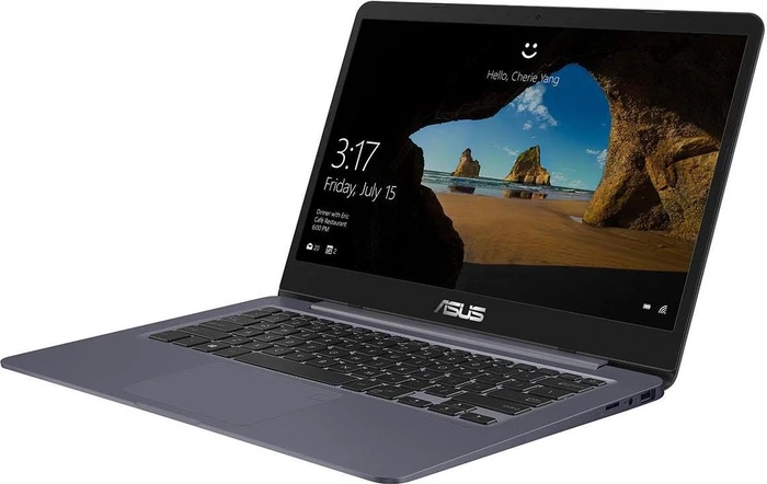 ASUS VivoBook S14 S406UA-BV023T, Star Grey-Red, Core i5-8250U, 8GB RAM, 256GB SSD, DE