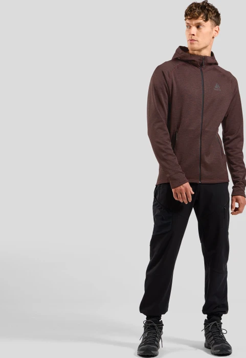 Odlo Tencia Hoody Jacke fudge melange (Herren)