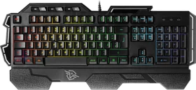Vivanco IT-KB G1 Advanced Gaming Keyboard, LEDs RGB, schwarz, USB, DE (60430)