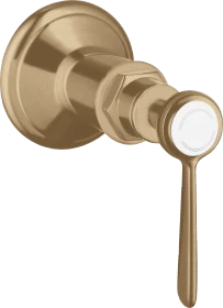 Hansgrohe Axor Montreux Absperrventil Unterputz mit Hebelgriff brushed bronze