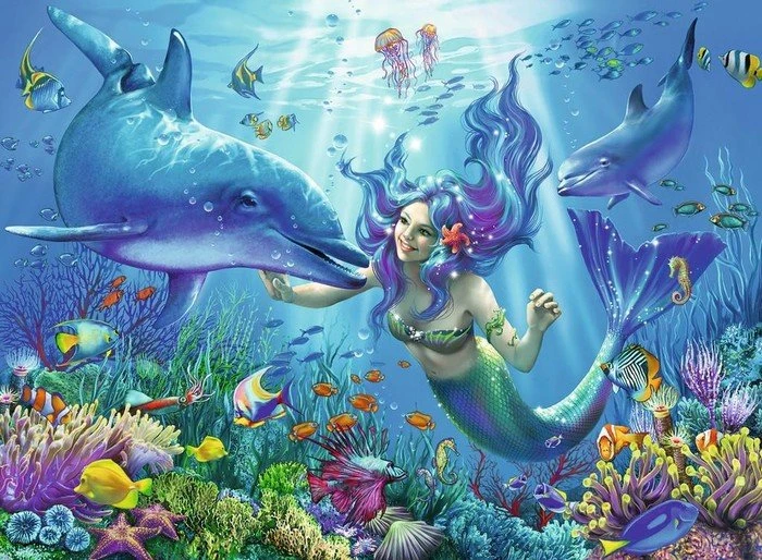 Ravensburger Puzzle Leuchtendes Unterwasserparadies
