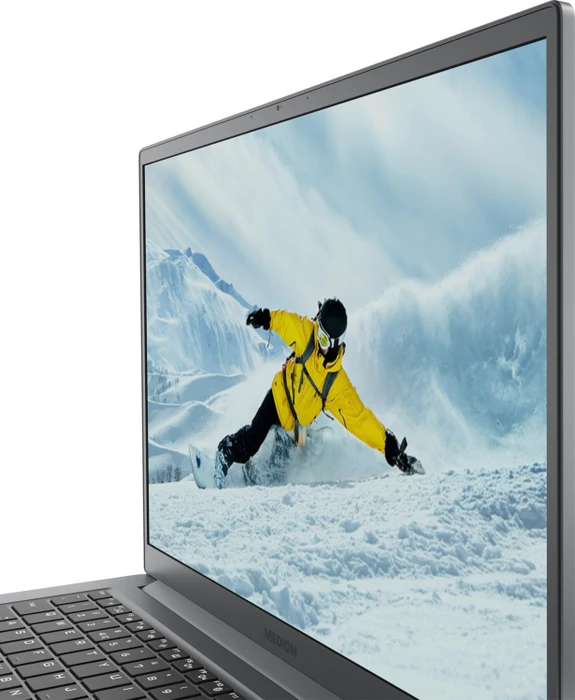 Medion Akoya P17615, Titan Grey, Core i5-12500H, 8GB RAM, 512GB SSD, GeForce MX550, DE