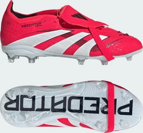 adidas Predator Elite Fold-Over Tongue FG lucid red/cloud white/core black (Junior)