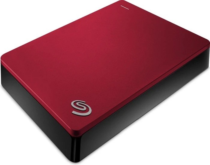 Seagate Backup Plus Portable, rot, 4TB, USB 3.0 Micro-B