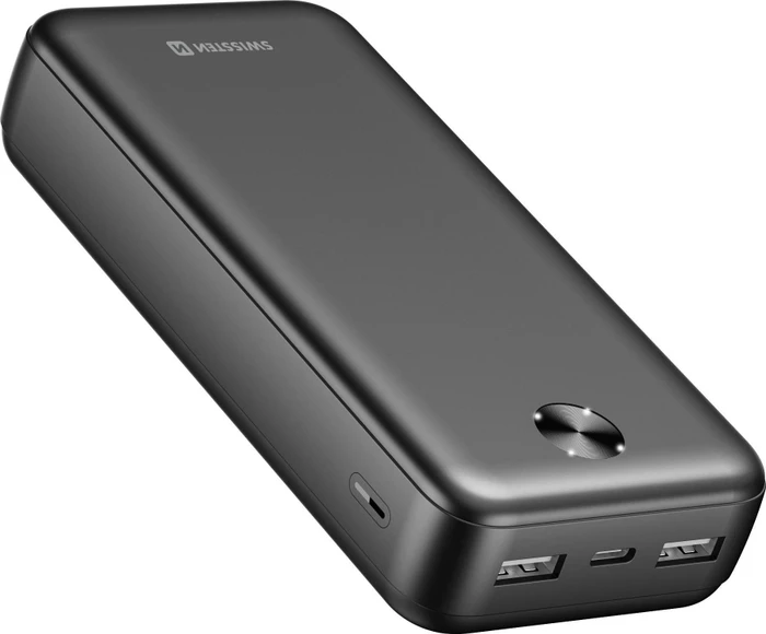 Swissten Powerbank Worx Pro 20000mAh schwarz