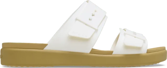 Crocs Brooklyn Buckle Low chalk/tan (Damen)